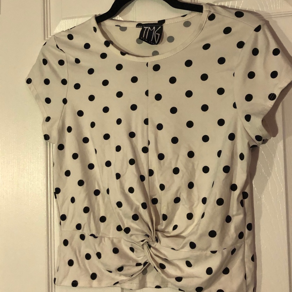 Polka dot t-shirt